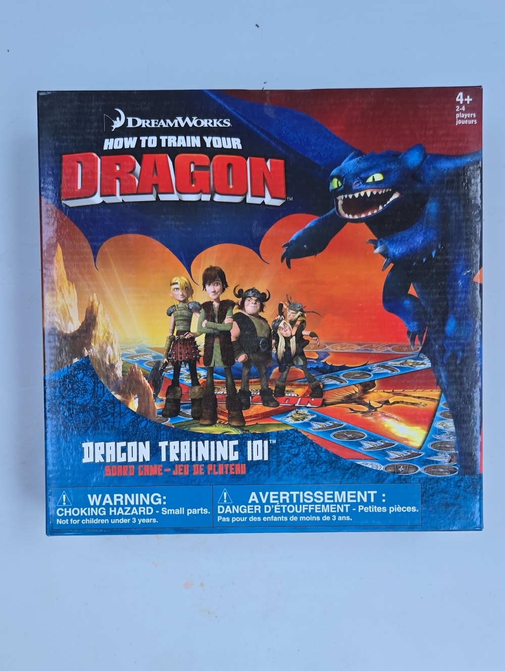 How to Train Your Dragon Dragon Training 101 Board